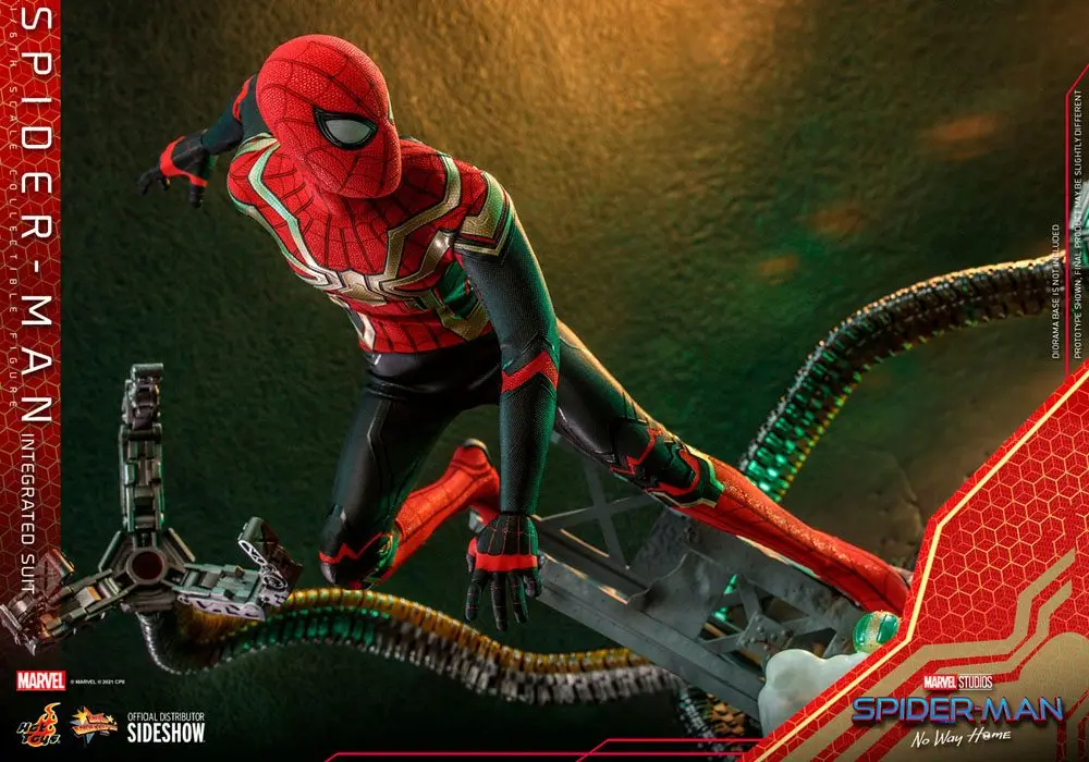 Spider-Man: No Way Home Movie Masterpiece Actionfigur 1/6 Spider-Man (Integrated Suit) 29 cm Produktfoto