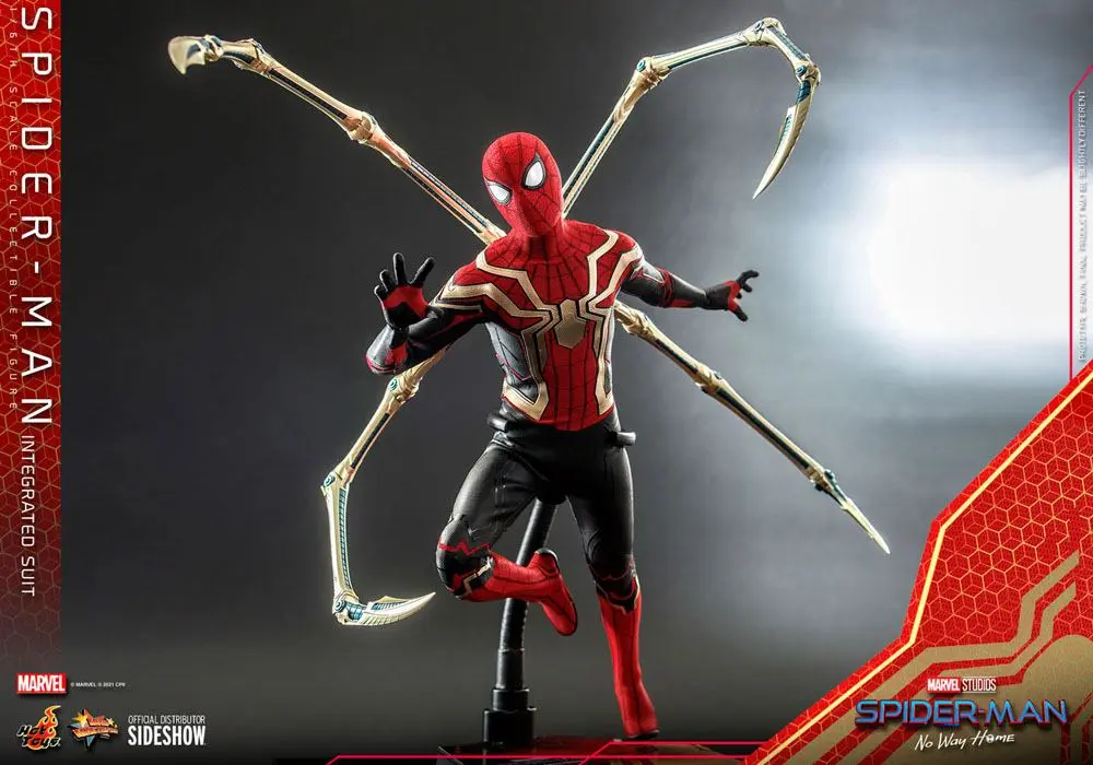 Spider-Man: No Way Home Movie Masterpiece Actionfigur 1/6 Spider-Man (Integrated Suit) 29 cm Produktfoto