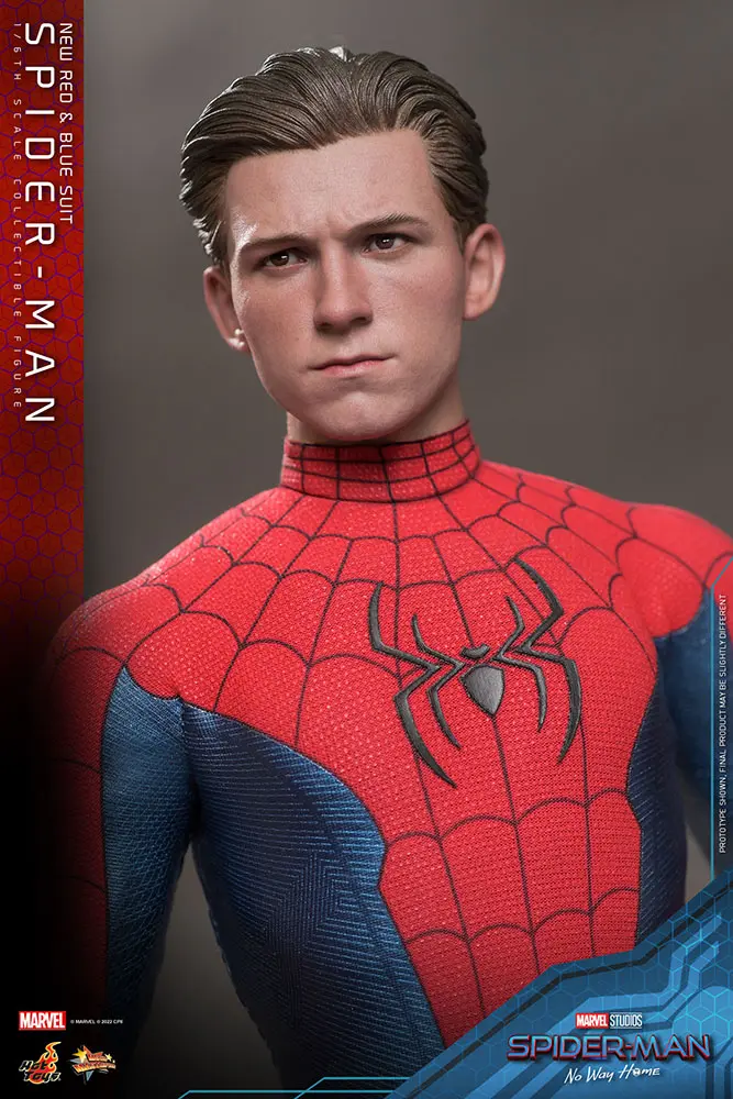 Spider-Man: No Way Home Movie Masterpiece Actionfigur 1/6 Spider-Man (New Red and Blue Suit) 28 cm termékfotó