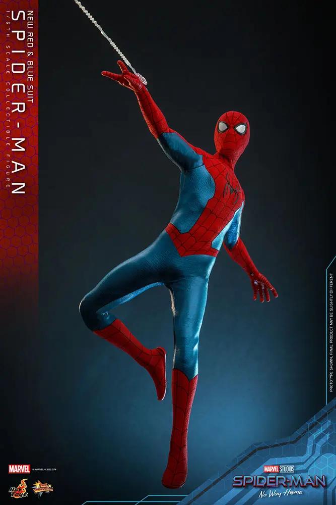 Spider-Man: No Way Home Movie Masterpiece Actionfigur 1/6 Spider-Man (New Red and Blue Suit) 28 cm termékfotó