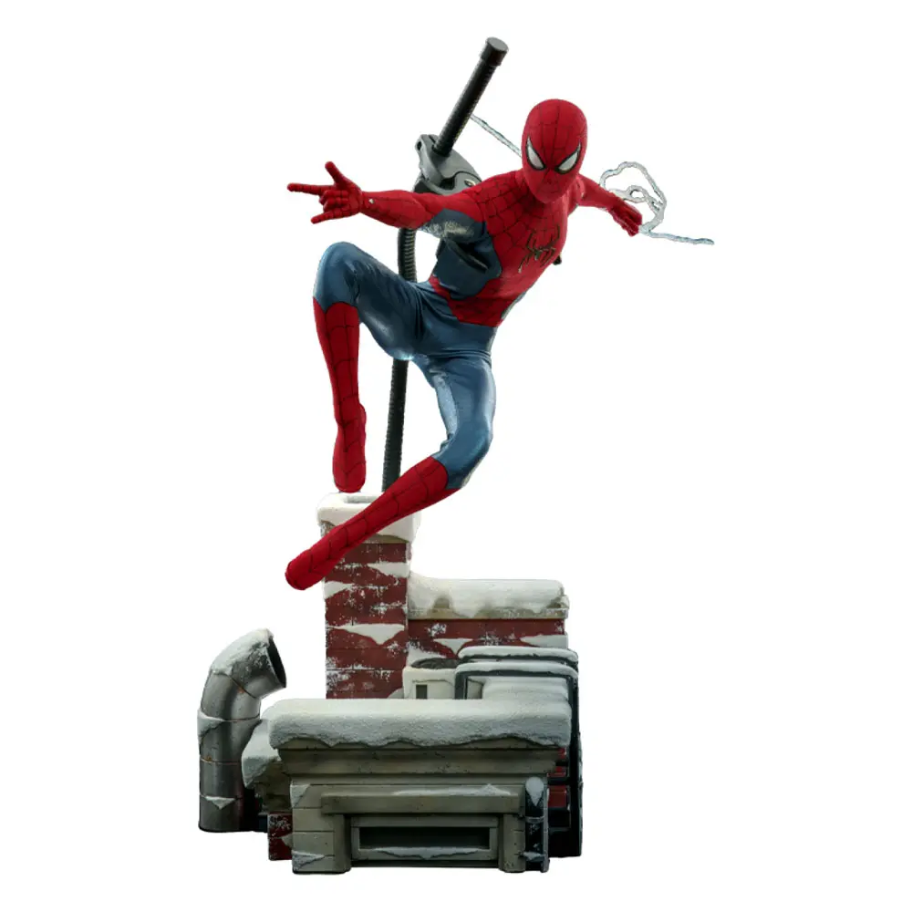 Spider-Man: No Way Home Movie Masterpiece Actionfigur 1/6 Spider-Man (New Red and Blue Suit) (Deluxe Version) 28 cm termékfotó