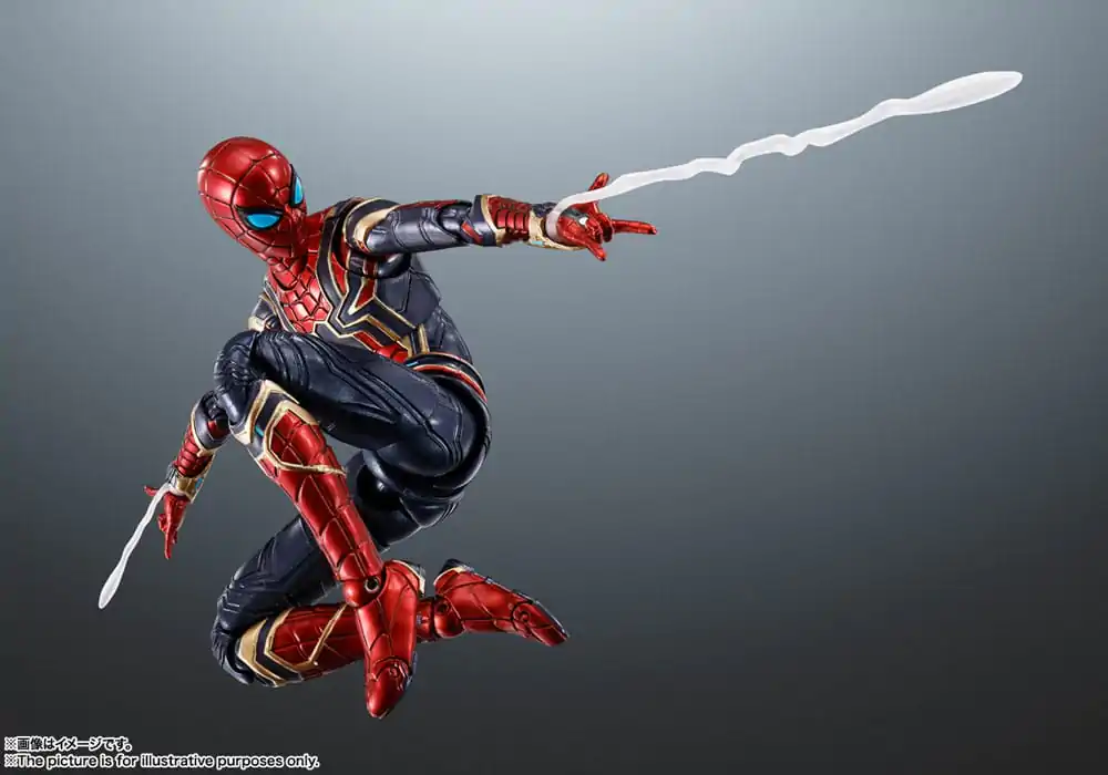 Spider-Man: No Way Home S.H. Figuarts Actionfigur Iron Spider-Man 15 cm termékfotó