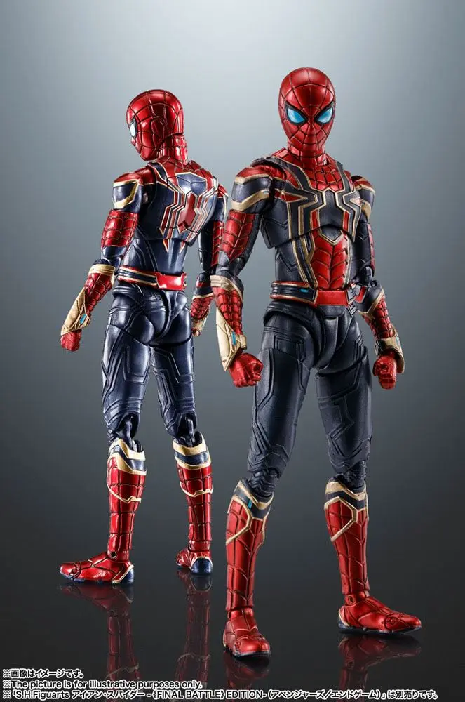 Spider-Man: No Way Home S.H. Figuarts Actionfigur Iron Spider-Man 15 cm termékfotó