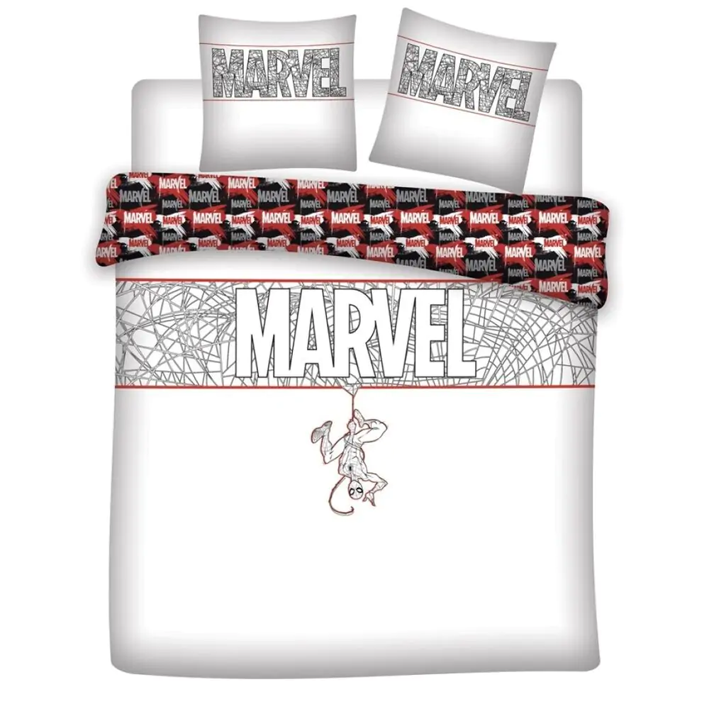 Marvel Spiderman Baumwoll-Bettbezug Bett 135cm Produktfoto