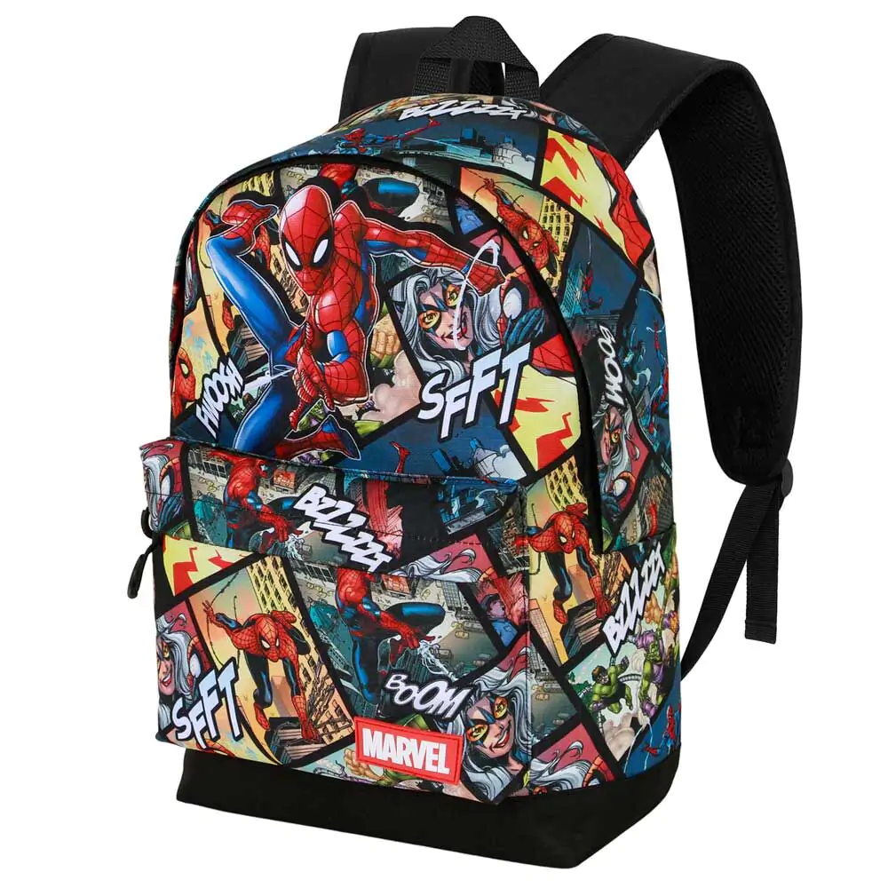 Marvel Spiderman Panels Anpassungsfähig Rucksack 44cm Produktfoto