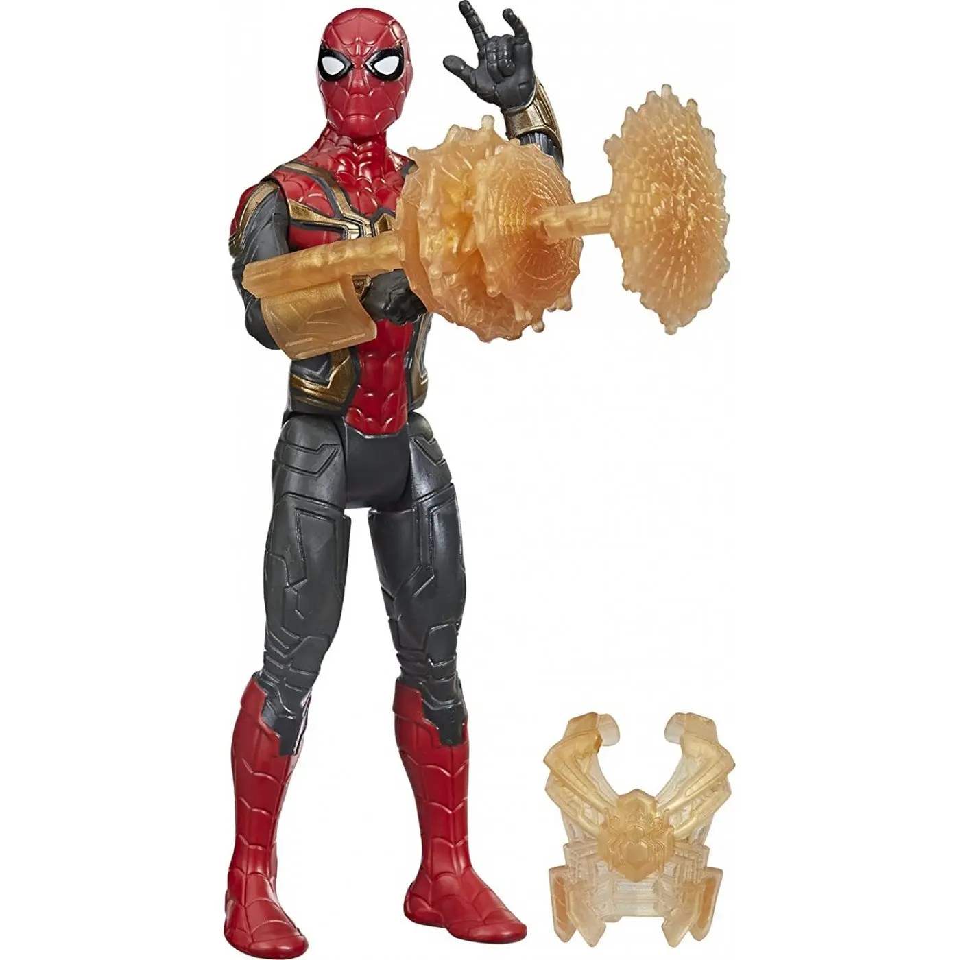 Spider-Man Pókember Iron Spider Mystery Web Gear Actionfigur 13cm Produktfoto