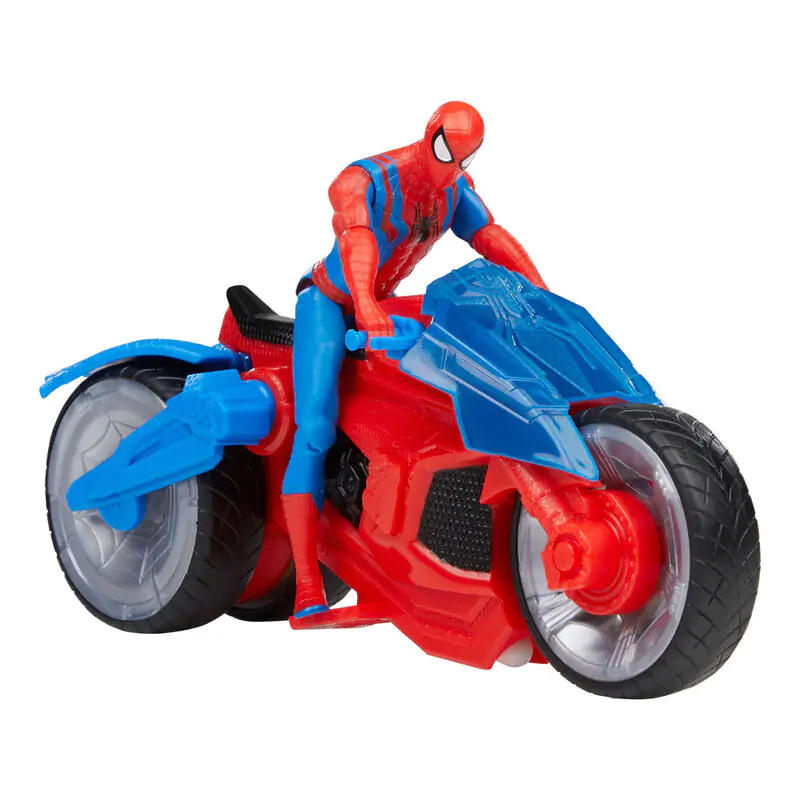 Marvel Spiderman Spiderman + Fahrzeug Figur Produktfoto