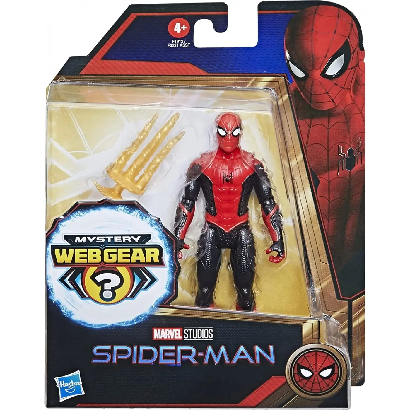 Spider-Man Pókember Mystery Web Gear Actionfigur 13cm Produktfoto
