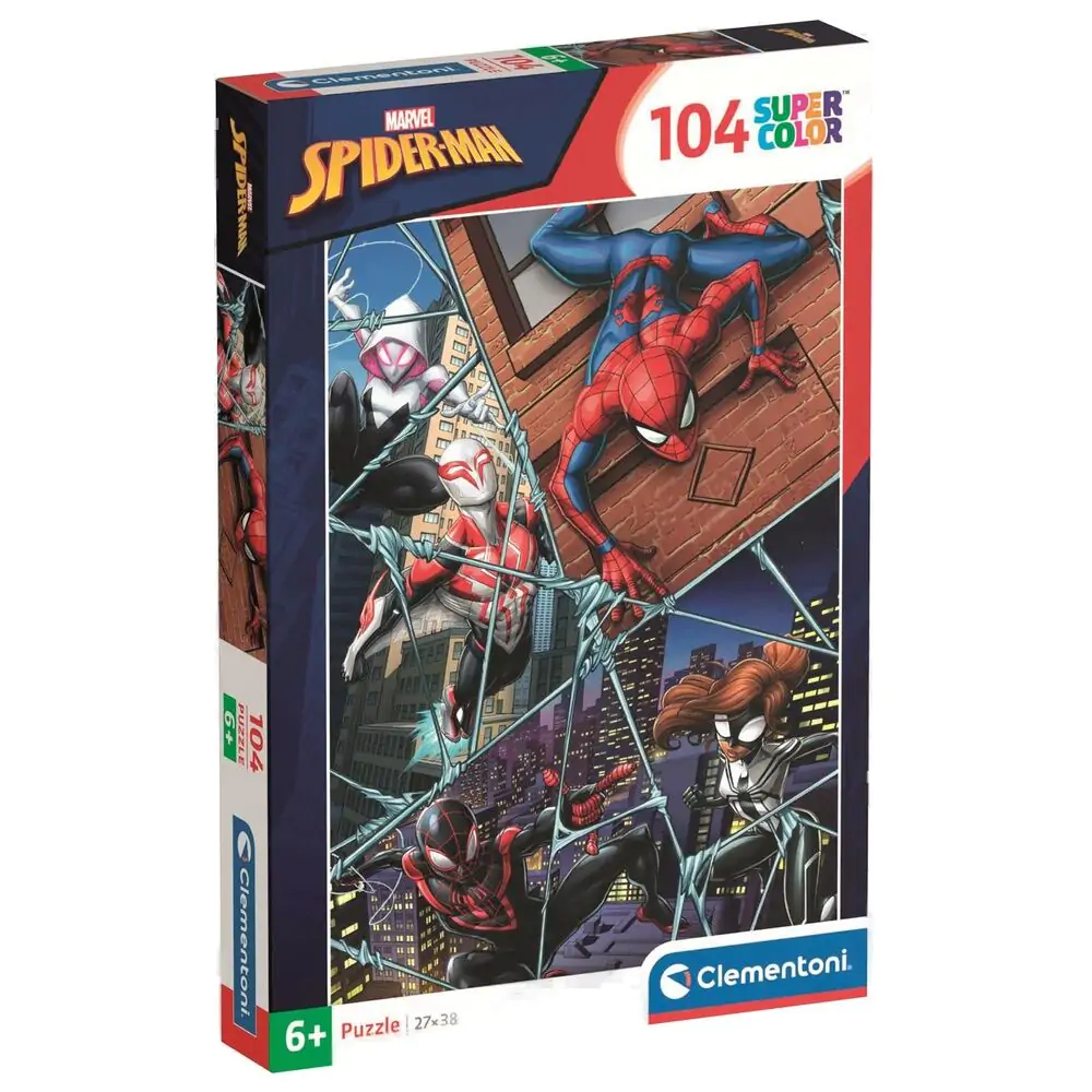 Marvel Spiderman Puzzle 104St Produktfoto