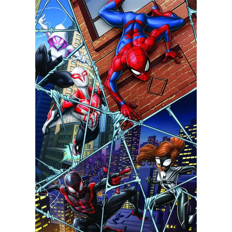 Marvel Spiderman Puzzle 104St Produktfoto