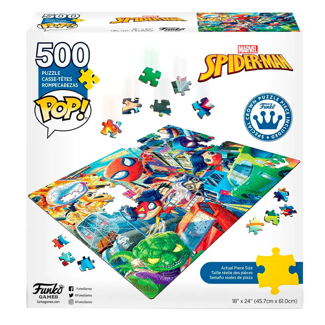 Marvel Spiderman puzzle 500St Produktfoto