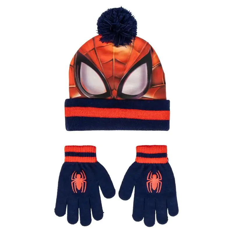 Marvel Spiderman Hut und Handschuh-Set Produktfoto