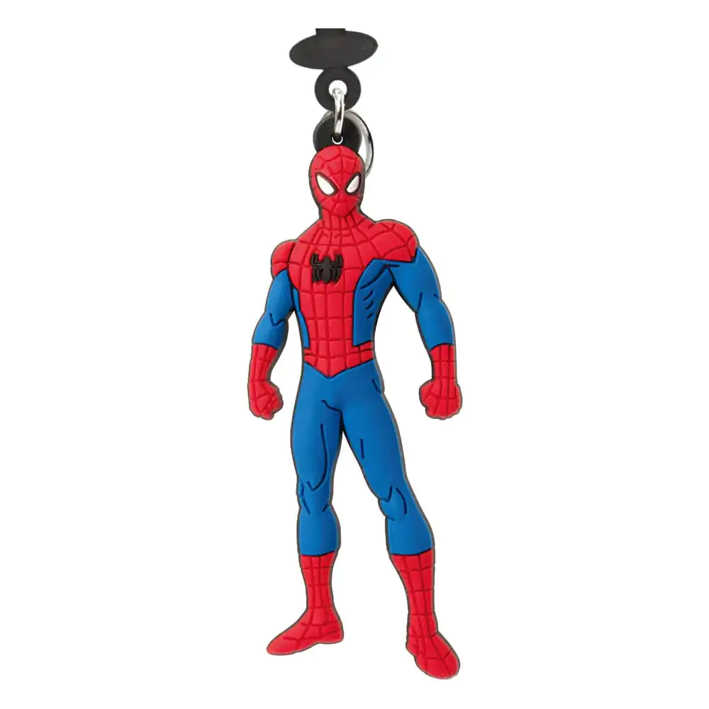 Marvel Spiderman Soft Touch PVC Taschenclip Spiderman Produktfoto