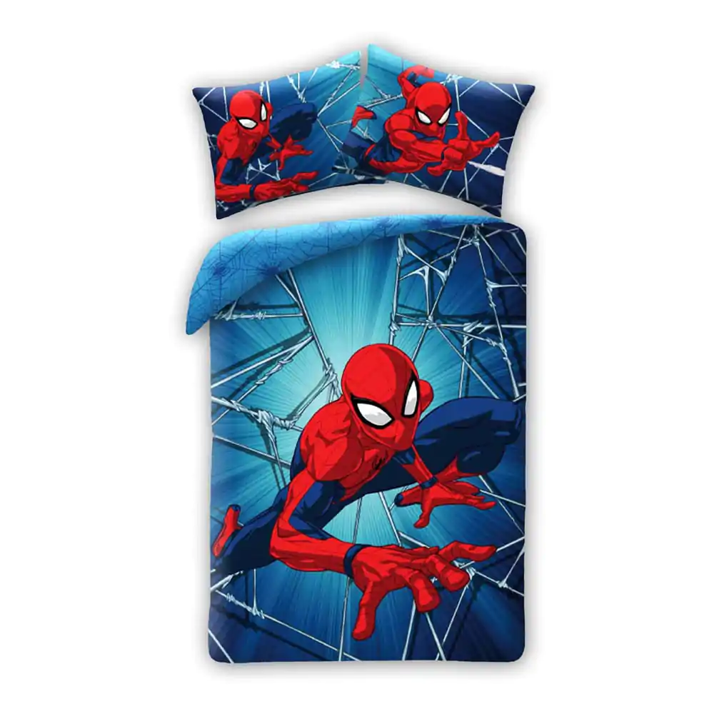 Spider-Man Bettbezug-Set Spider-Man crawling 140 x 200 cm / 70 x 90 cm Produktfoto