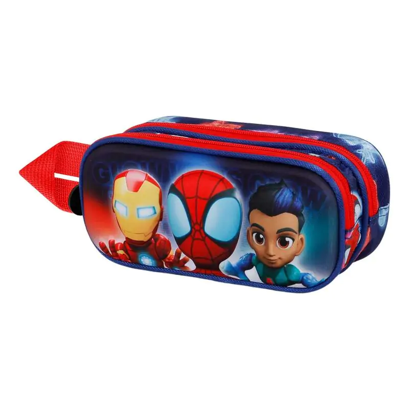 Marvel Spiderman Spidey Glow 3D Doppeltes Mäppchen Produktfoto