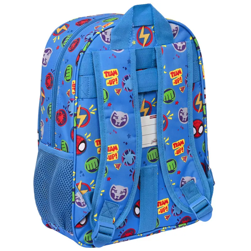 Marvel Spiderman Spidey Team Up Anpassungsfähig Rucksack 34cm Produktfoto