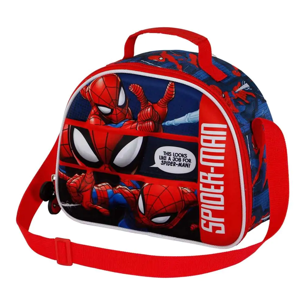 Marvel Spiderman Stronger 3D Lunchtasche Produktfoto
