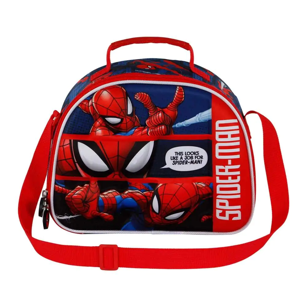 Marvel Spiderman Stronger 3D Lunchtasche Produktfoto