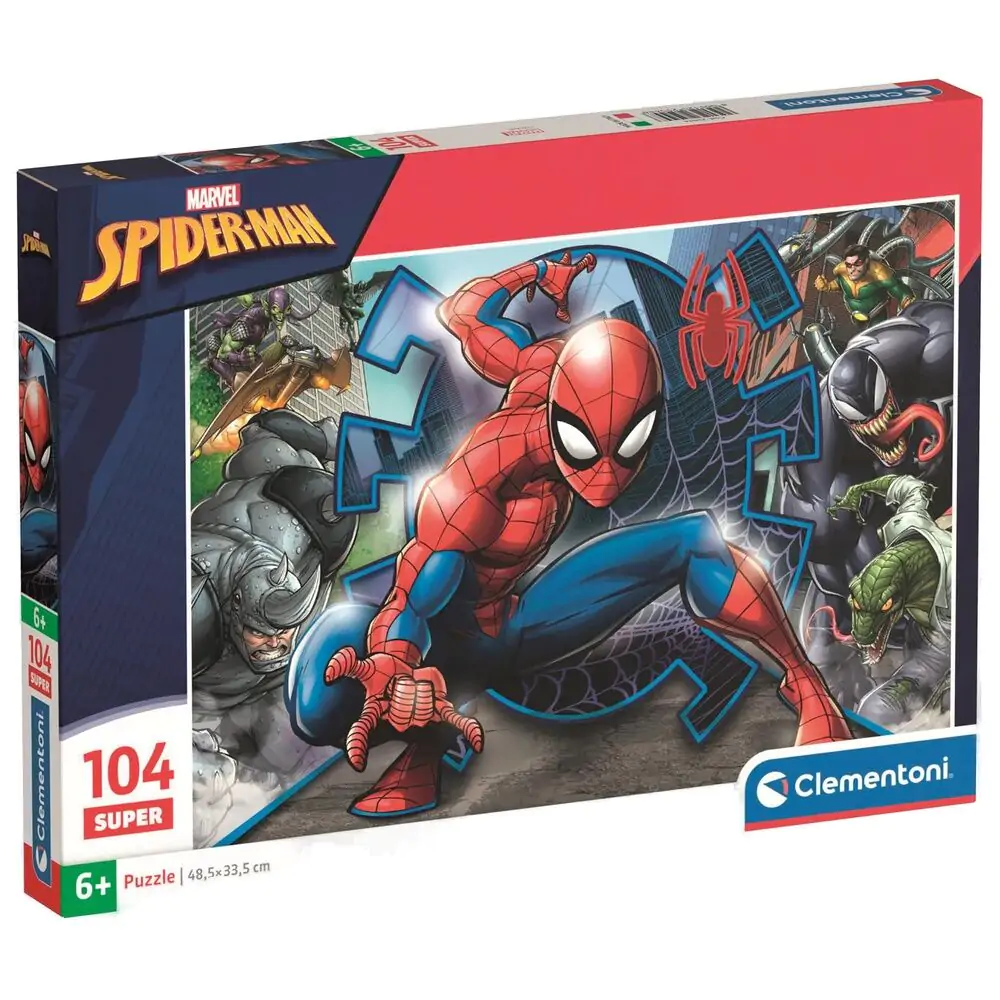 Marvel Spiderman super Puzzle 104St Produktfoto
