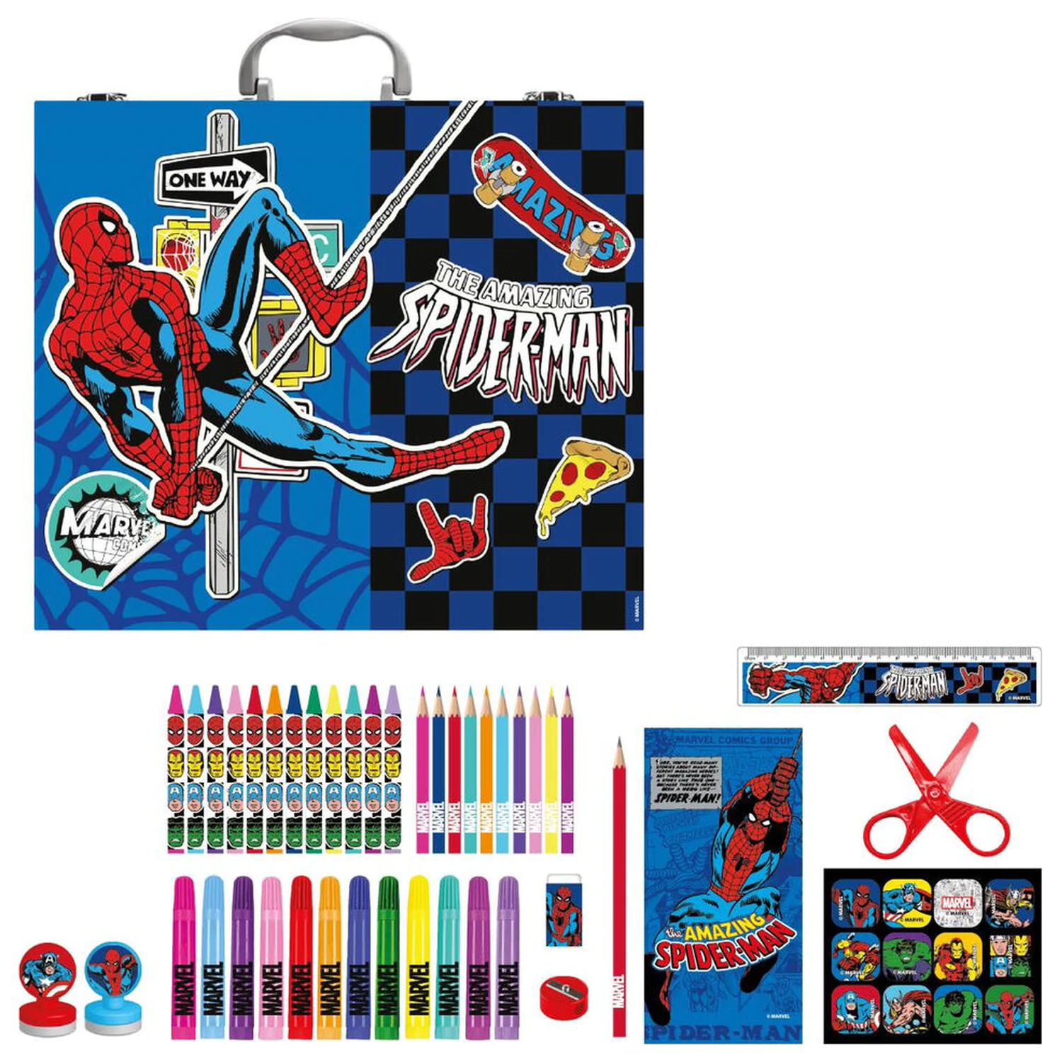 Marvel Spiderman Malutensilien-Etui Produktfoto