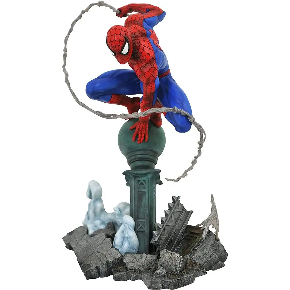 Marvel Comic Gallery PVC Statue Spider-Man Lamppost 25 cm termékfotó