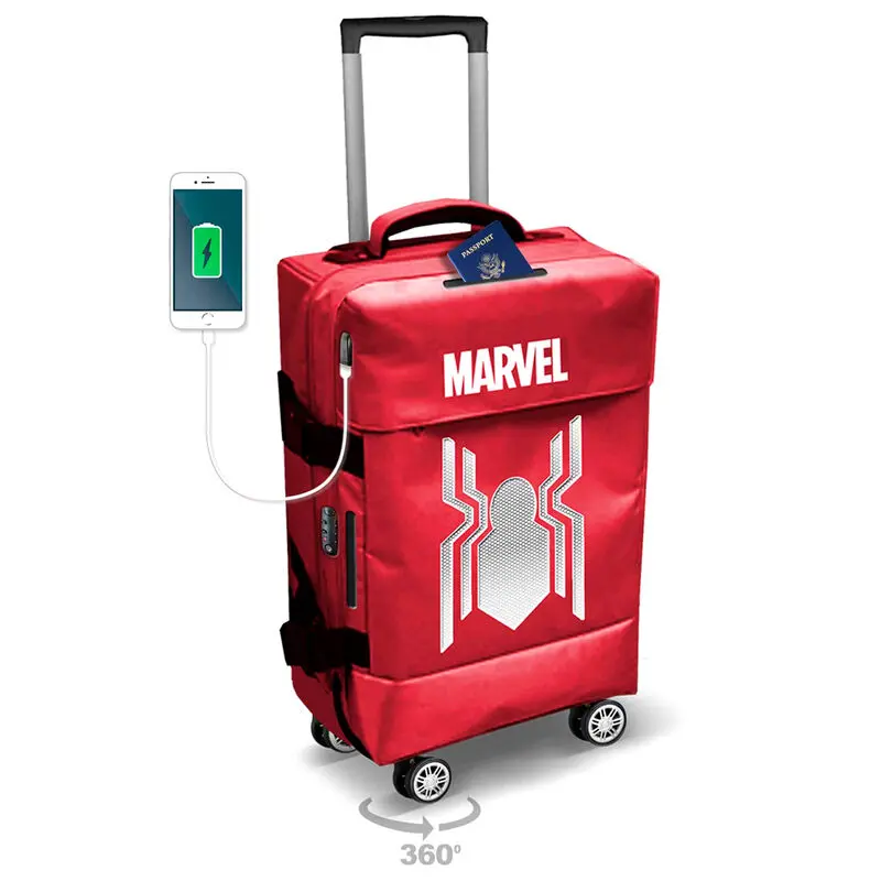 Marvel Spiderman Trolley Koffer 55cm termékfotó