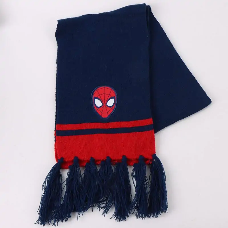 Marvel Spiderman Winter Set Schlauchschal Mütze Handschuhe Produktfoto