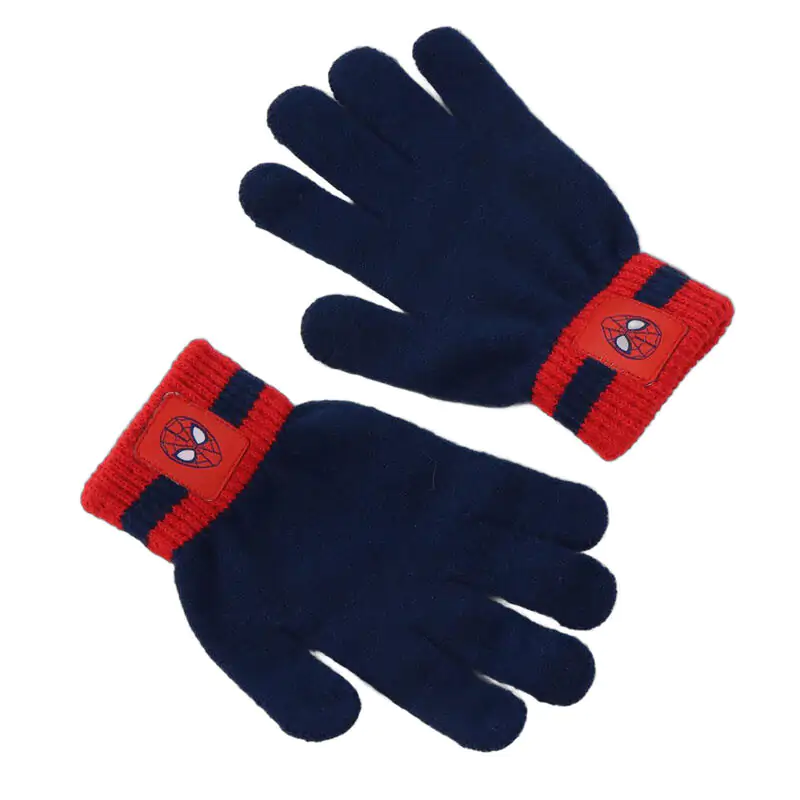 Marvel Spiderman Winter Set Schlauchschal Mütze Handschuhe Produktfoto