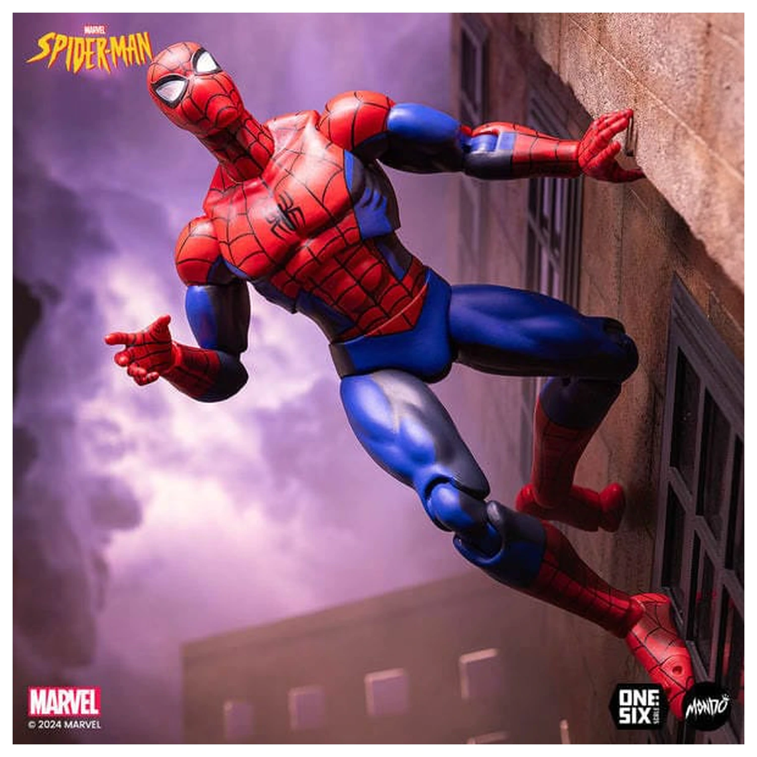 Spider-Man: The Animated Series Actionfigur 1/6 Spider-Man 30 cm Produktfoto