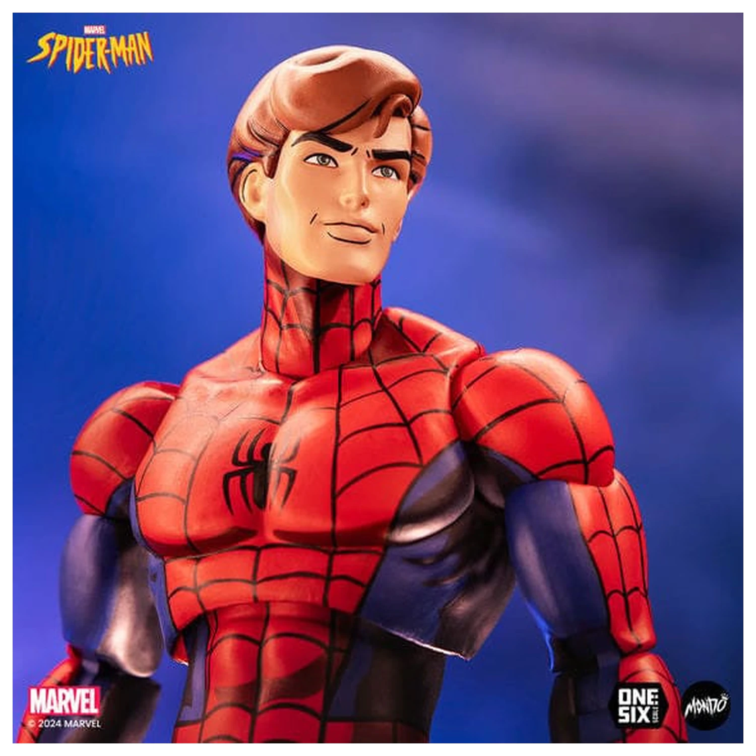 Spider-Man: The Animated Series Actionfigur 1/6 Spider-Man 30 cm Produktfoto