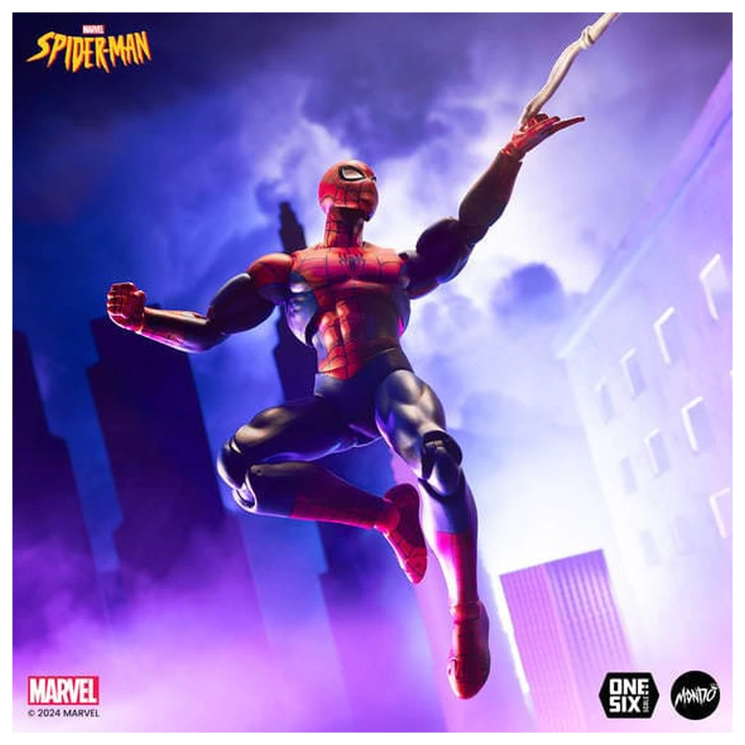 Spider-Man: The Animated Series Actionfigur 1/6 Spider-Man 30 cm Produktfoto