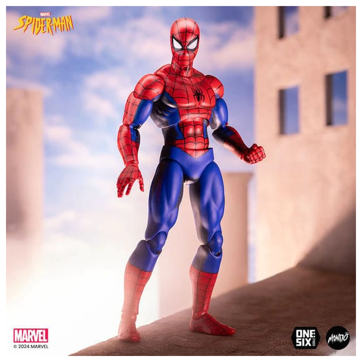 Spider-Man: The Animated Series Actionfigur 1/6 Spider-Man 30 cm Produktfoto