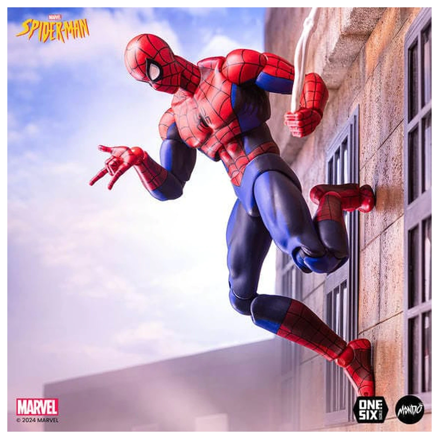 Spider-Man: The Animated Series Actionfigur 1/6 Spider-Man 30 cm Produktfoto