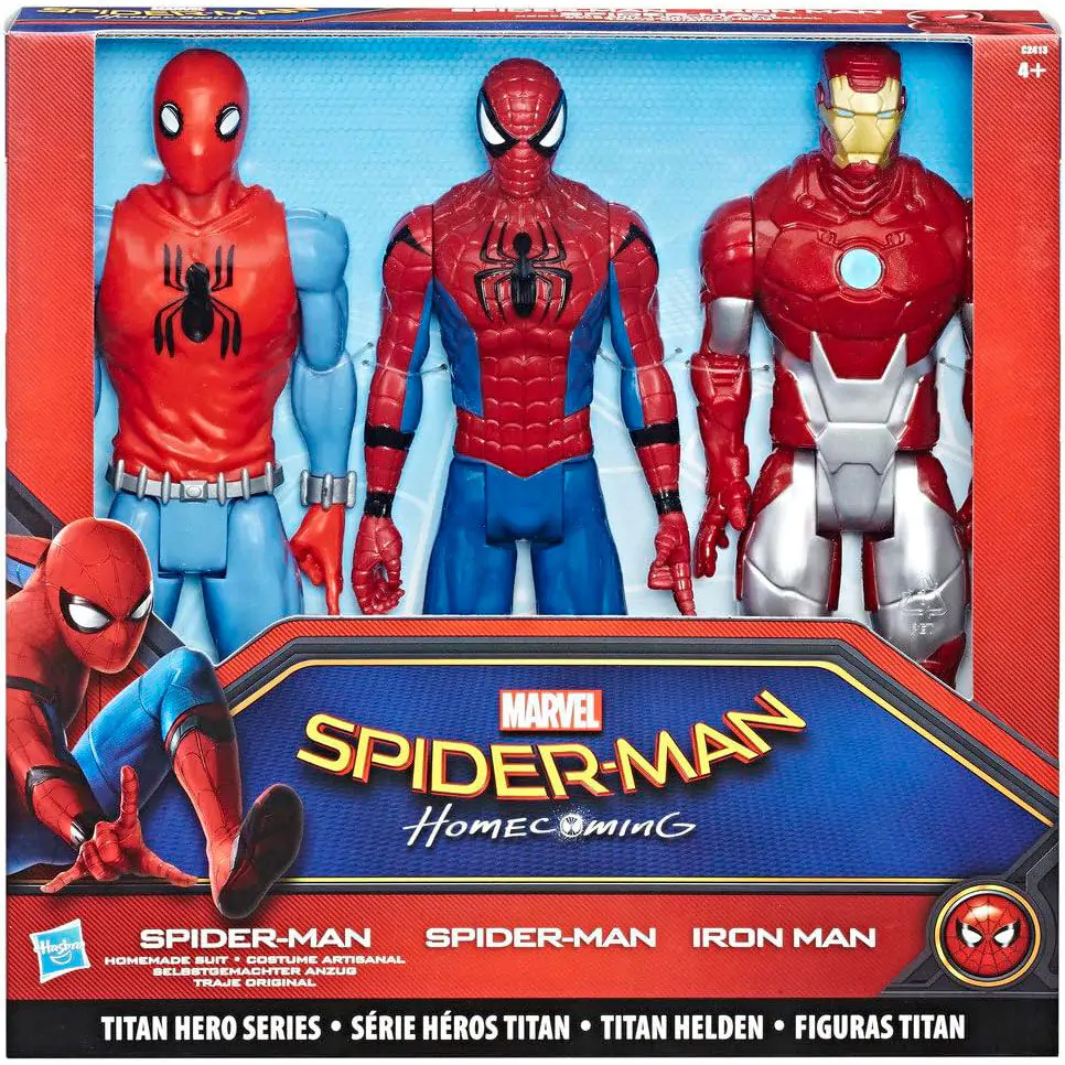 Marvel Spiderman Titan Hero Series 3-er Pack Figuren termékfotó