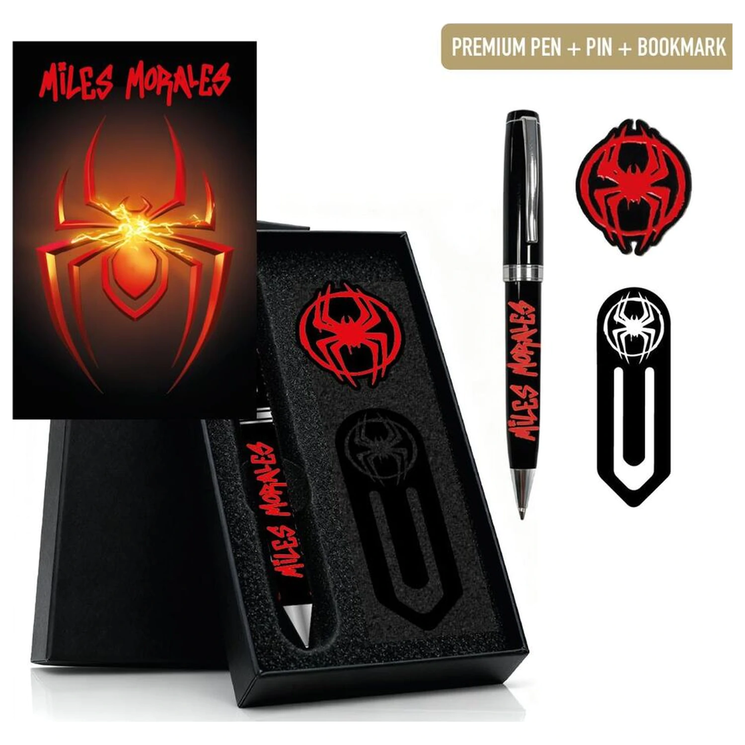 Marvel Spiderman Stift-Set Produktfoto