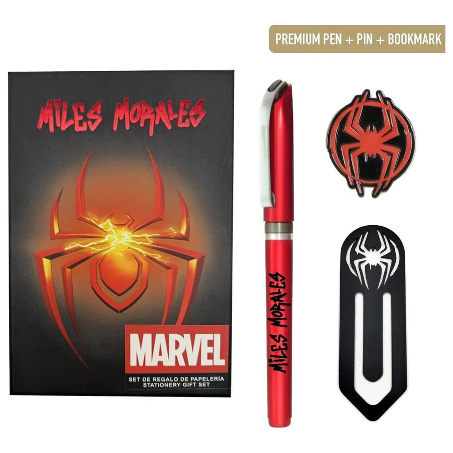 Marvel Spiderman Stift-Set Produktfoto