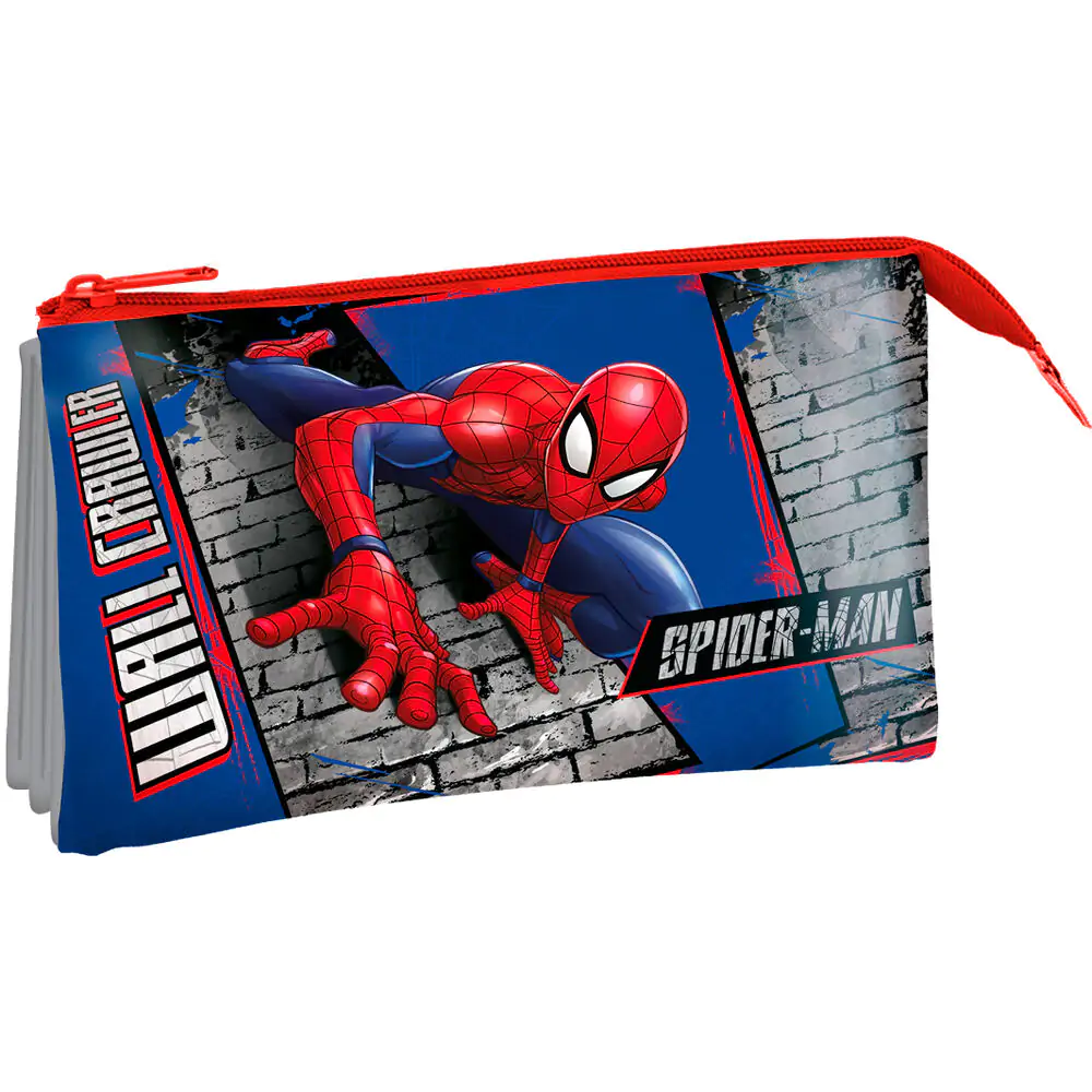 Marvel Spiderman dreifach Federmäppchen Produktfoto