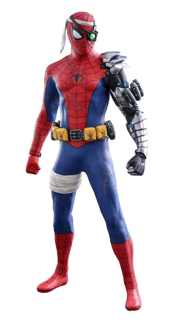 Spider-Man Videogame Masterpiece Actionfigur 1/6 Cyborg Spider-Man Suit 2021 Toy Fair Exclusive 30cm Produktfoto