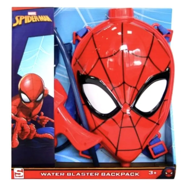 Marvel Spiderman Wasserpistole Rucksack Produktfoto