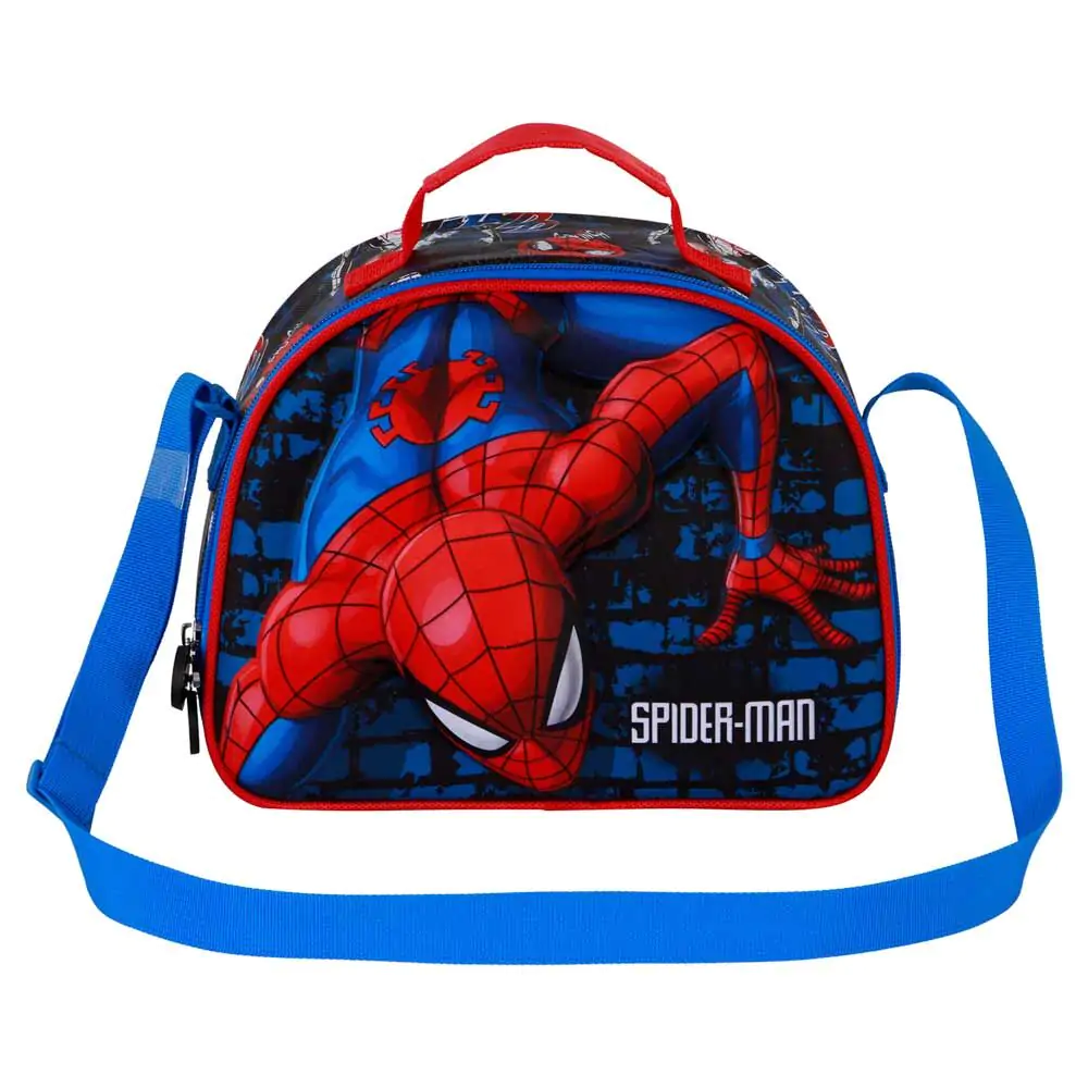 Marvel Spiderman Wall 3D Lunchtasche Produktfoto
