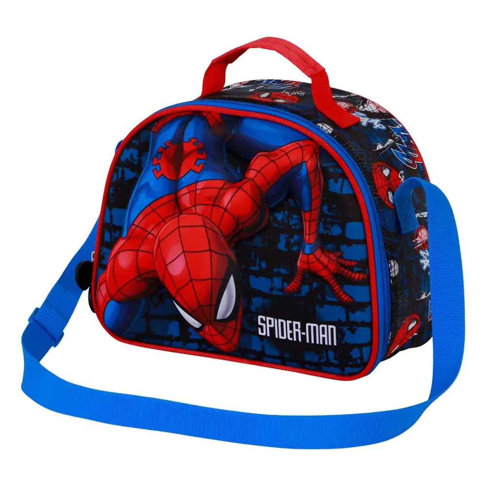 Marvel Spiderman Wall 3D Lunchtasche Produktfoto