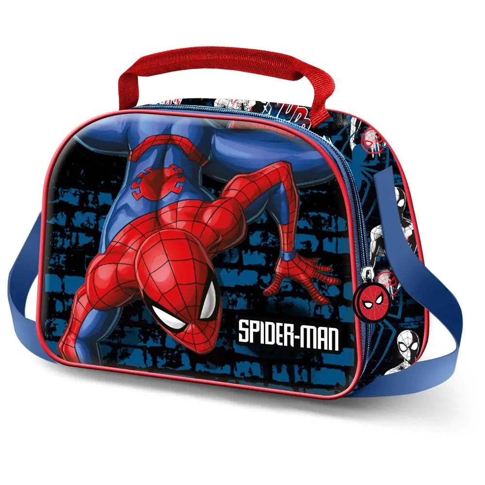 Marvel Spiderman Wall 3D Lunchtasche Produktfoto