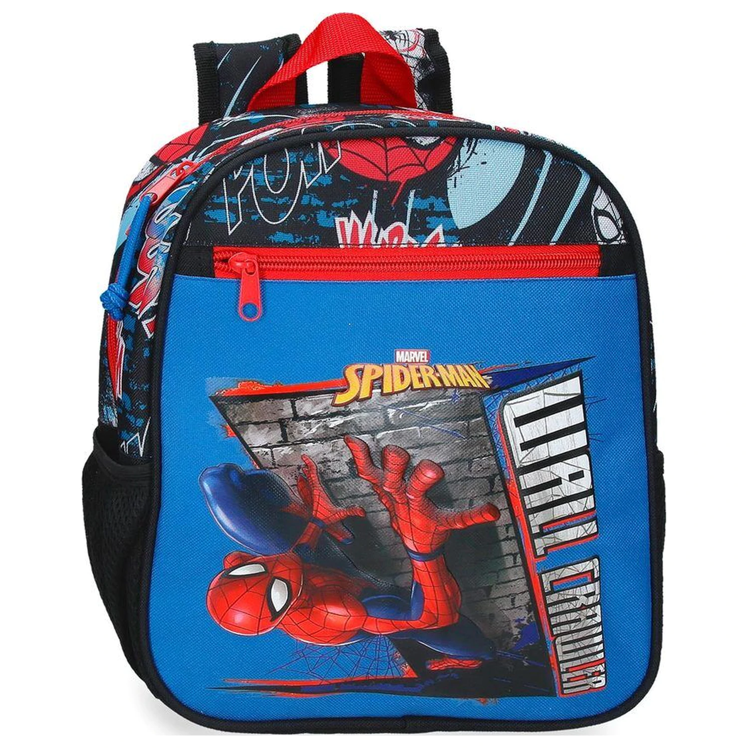 Marvel Spiderman Wall Crawler anpassbarer Rucksack 28cm Produktfoto