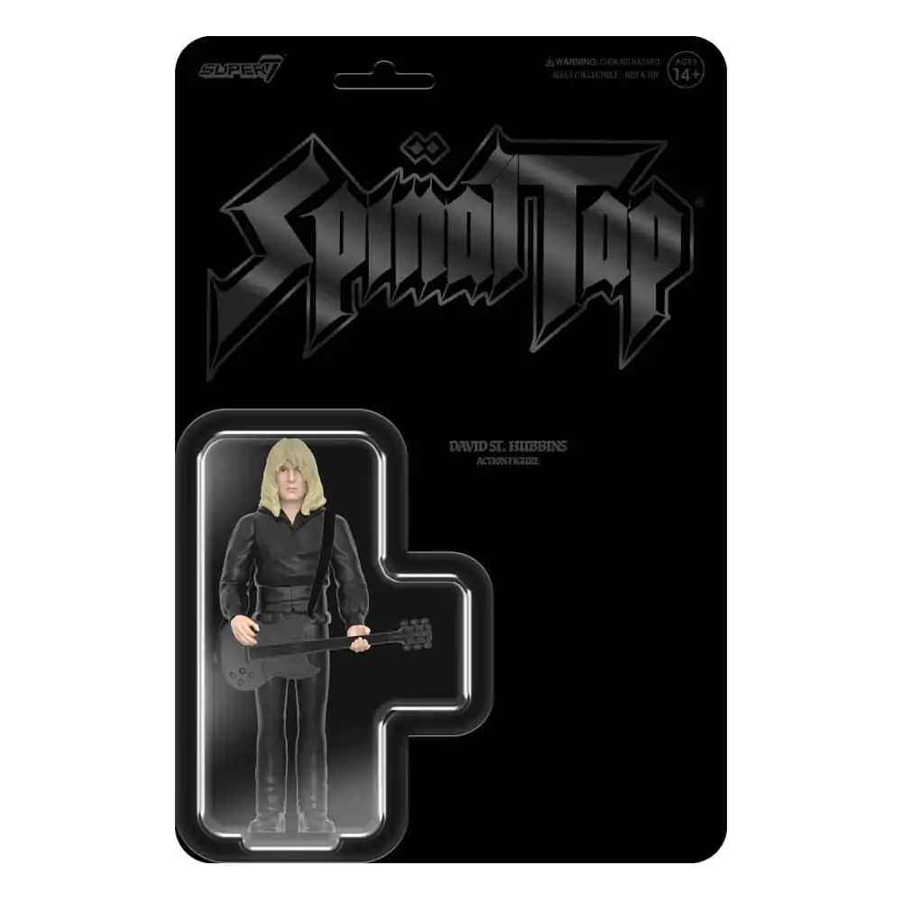 Spinal Tap ReAction Action Figure Wave 02 David St. Hubbins (None More Black) 10 cm Actionfigur Produktfoto