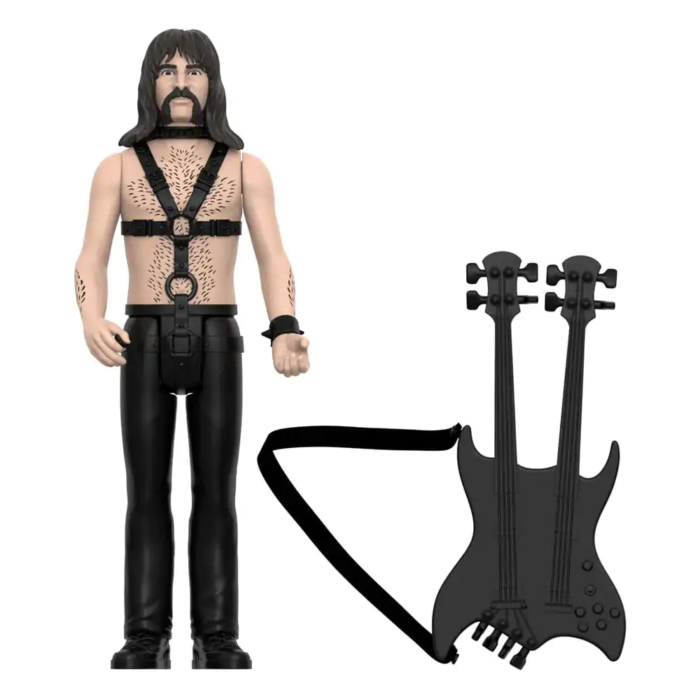 Spinal Tap ReAction Action Figure Wave 02 Derek Smalls (None More Black) 10 cm **Actionfigur** Produktfoto