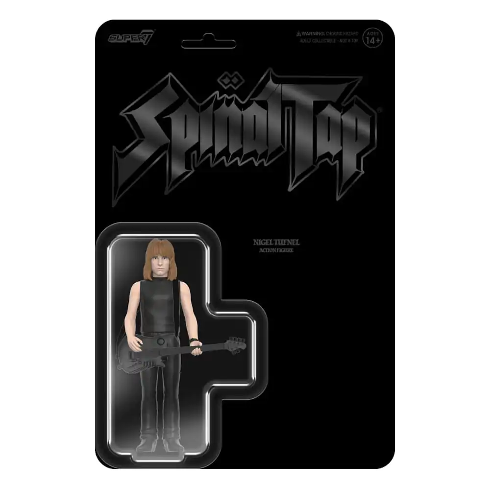 Spinal Tap ReAction Action Figure Wave 02 Nigel Tufnel (None More Black) 10 cm Actionfigur Produktfoto