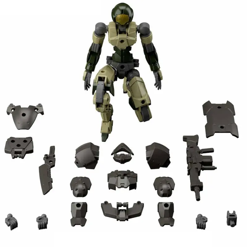 Spinatio 30MM 1/144 EXM-A9A Army Type Figur Produktfoto