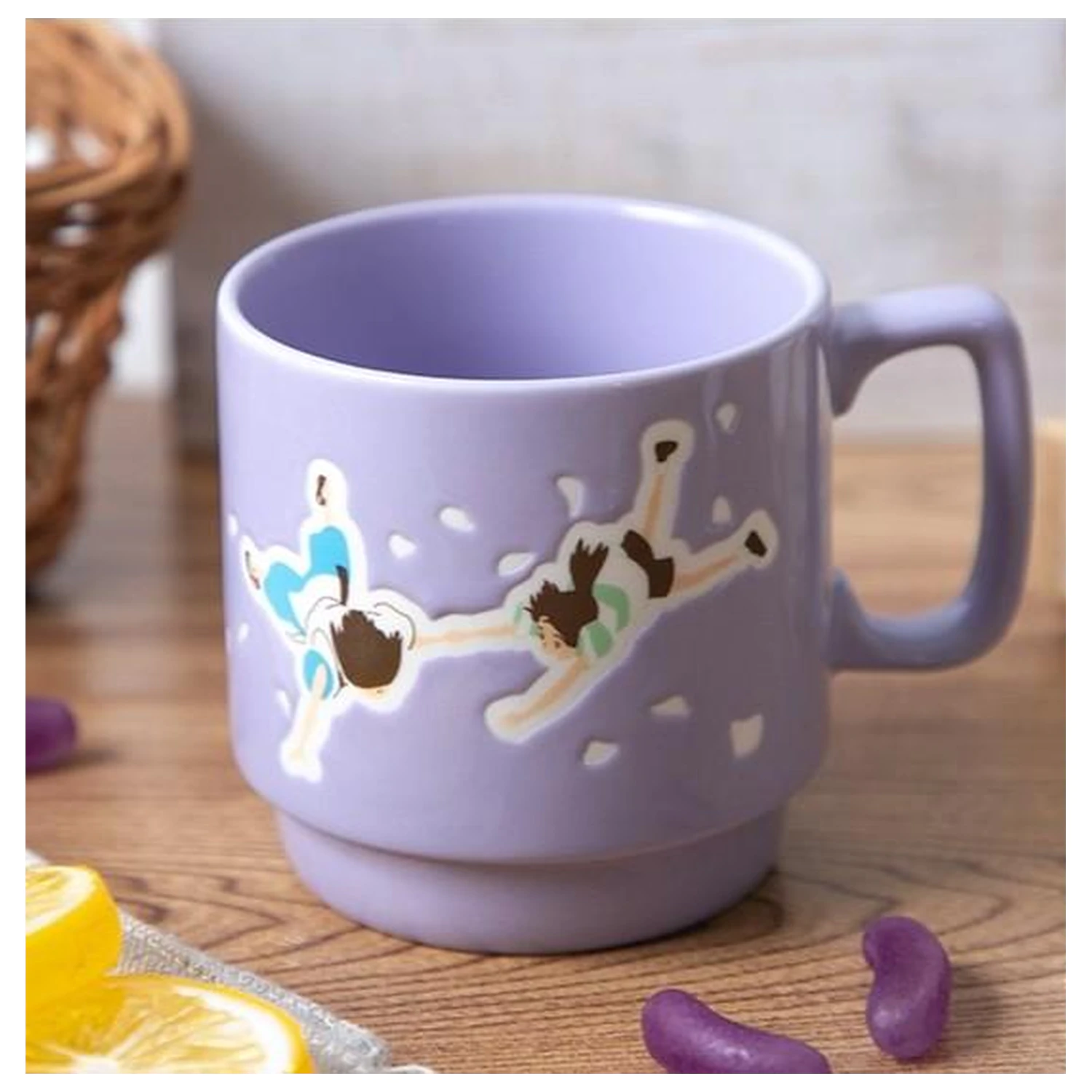 Spirited Away Chihiro & Haku geprägte Farb Tasse Produktfoto