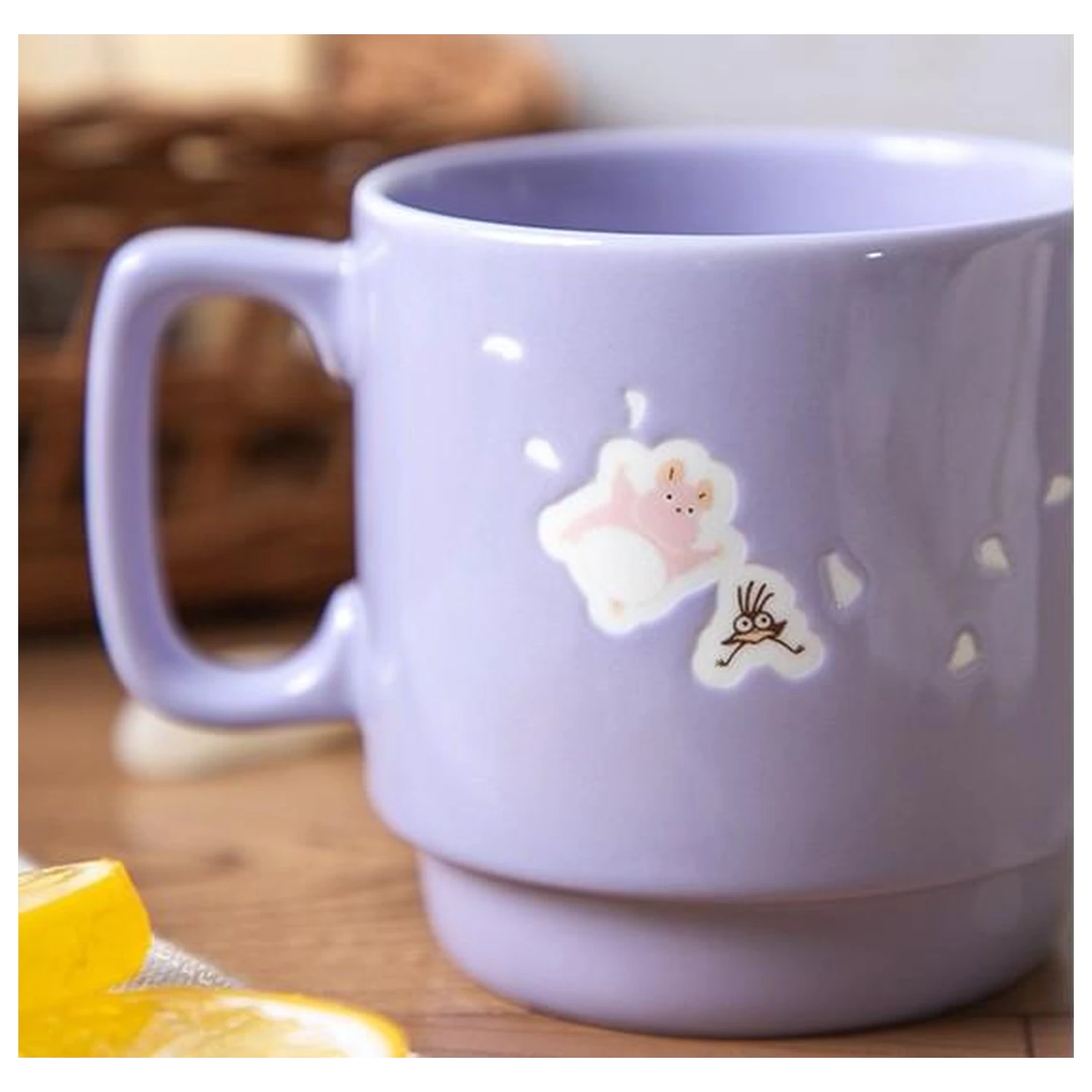 Spirited Away Chihiro & Haku geprägte Farb Tasse Produktfoto