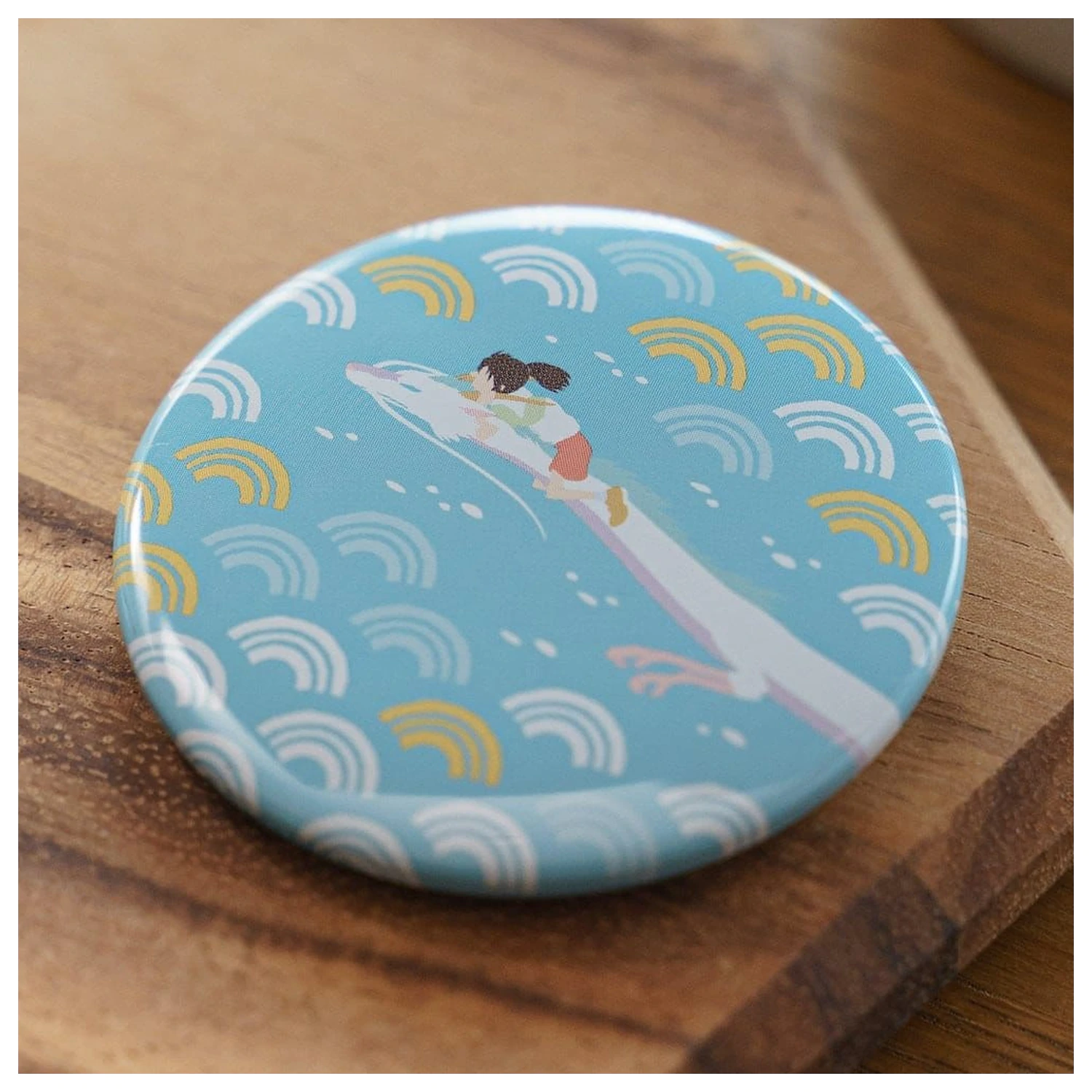 Spirited Away Anstecknadel Chihiro & Haku dragon 5 cm Produktfoto